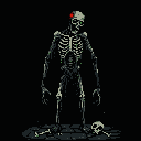 Pixel Art: really really scaryMonster