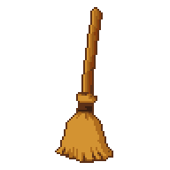 Pixel Art: broom