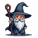 Pixel Art: Gandalf