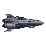 Pixel Art: spaceship arcade style