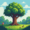Pixel Art: pLANTA FERELIZ MOVIENDOES DE ALEGRIA