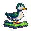 Pixel Art: duck