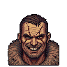 Pixel Art: set of unique game character portraits - brutal adult rpg st...