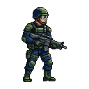 Retro Soldier: Ready for Intense Arcade Combat