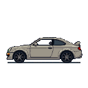 Pixel Art: car (generated with AI by sandacz).