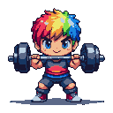 Pixel Art: Dumbell