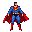 Pixel Art: Superman
