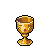 Golden Chalice: Sacred RPG Treasure with Ruby Gem