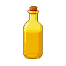 Pixel Art: yellow potion