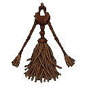 Spindly humanoid figure with a rusted winch torso and lower body of frayed rope.