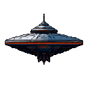 Pixel Art: huge mothership (generated with AI and edited by sandacz).