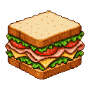 Pixel Art: sandwich
