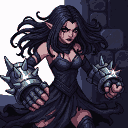 Pixel Art: Briar a vampira (League of Legends)