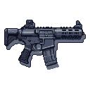Pixel Art: cs2 gun