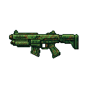 Pixel Art: jungle blaster gun