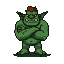 Pixel Art: troll