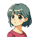 Pixel Art: a girl