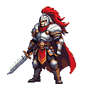 Pixel Art: hero (generated with AI and edited by sandacz).