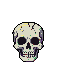 Pixel Art: set of halloween items