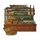 Pixel Art: Gun shop