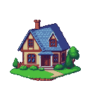 Pixel Art: house