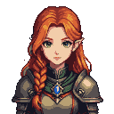 Pixel Art: Girl elden ring