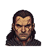 Pixel Art: set of unique game character portraits - brutal adult rpg st...