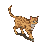Pixel Art: 生成猫咪的动态像素，要求符合等距视角