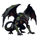Pixel Art: gargoyle