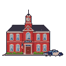 Pixel Art: police station