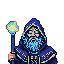 Pixel Art: create in same style electric mage
