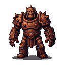 Pixel Art: cooper golem