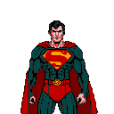 Pixel Art: superman