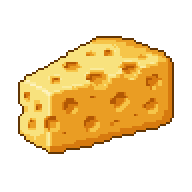 Pixel Art: cheese