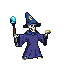 Pixel Art: skeleton mage