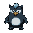 Pixel Art: penguin moster