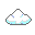 Dreamy Cloud with Raindrops: Serene & Whimsical
