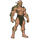 Pixel Art: elve musle mutant