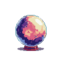 Pixel Art: Crystal ball