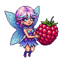 Pixie's Berry Bounty: Whimsical Delight