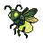 Pixel Art: firefly moster