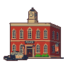 Pixel Art: police station