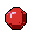 Pixel Art: set of different color gems