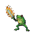 Pixel Art: change weapon to sword
