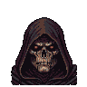 Pixel Art: set of unique game character portraits - brutal adult rpg st...
