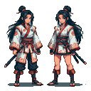 Pixel Art: 皮质裤子 (generated with AI by Aerdis Manticore).