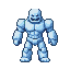 Pixel Art: ice golem
