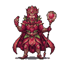 Pixel Art: raspberry god