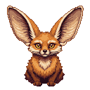 Curious Fennec Fox: Whimsical Wonder