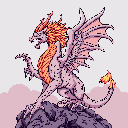 Mythical Winged Chimera: Ethereal Flight, Fiery Mane